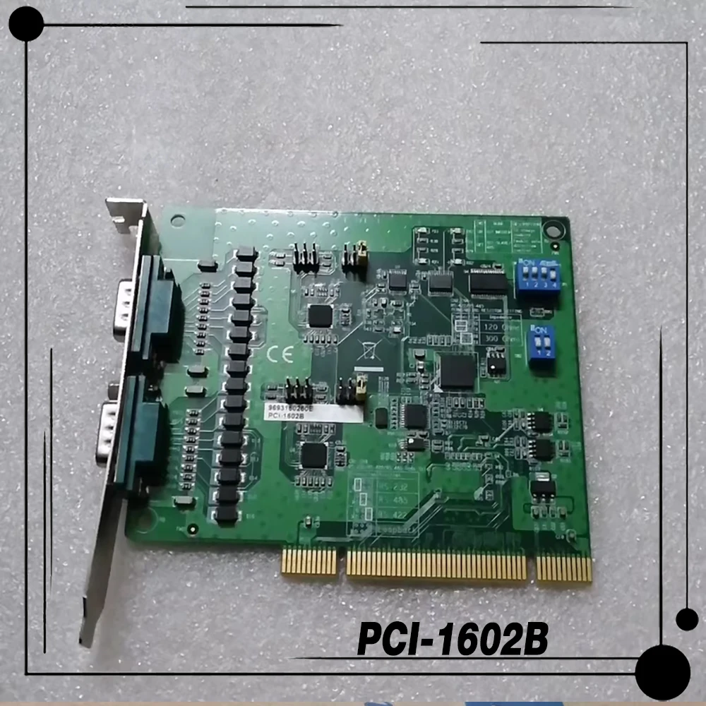 

Для Advantech 2-портовая RS-232/485 с изолированной платой связи PCI PCI-1602 PCI-1602B
