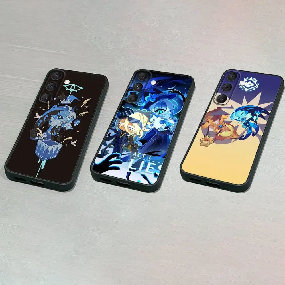 

C-Cookie-S R-Run K-Kingdom Phone Case For Samsung S25,S24,S23,S22,S21,S20,S10,Ultra,Plus,Lite,FE,Soft Silicone Black Cover