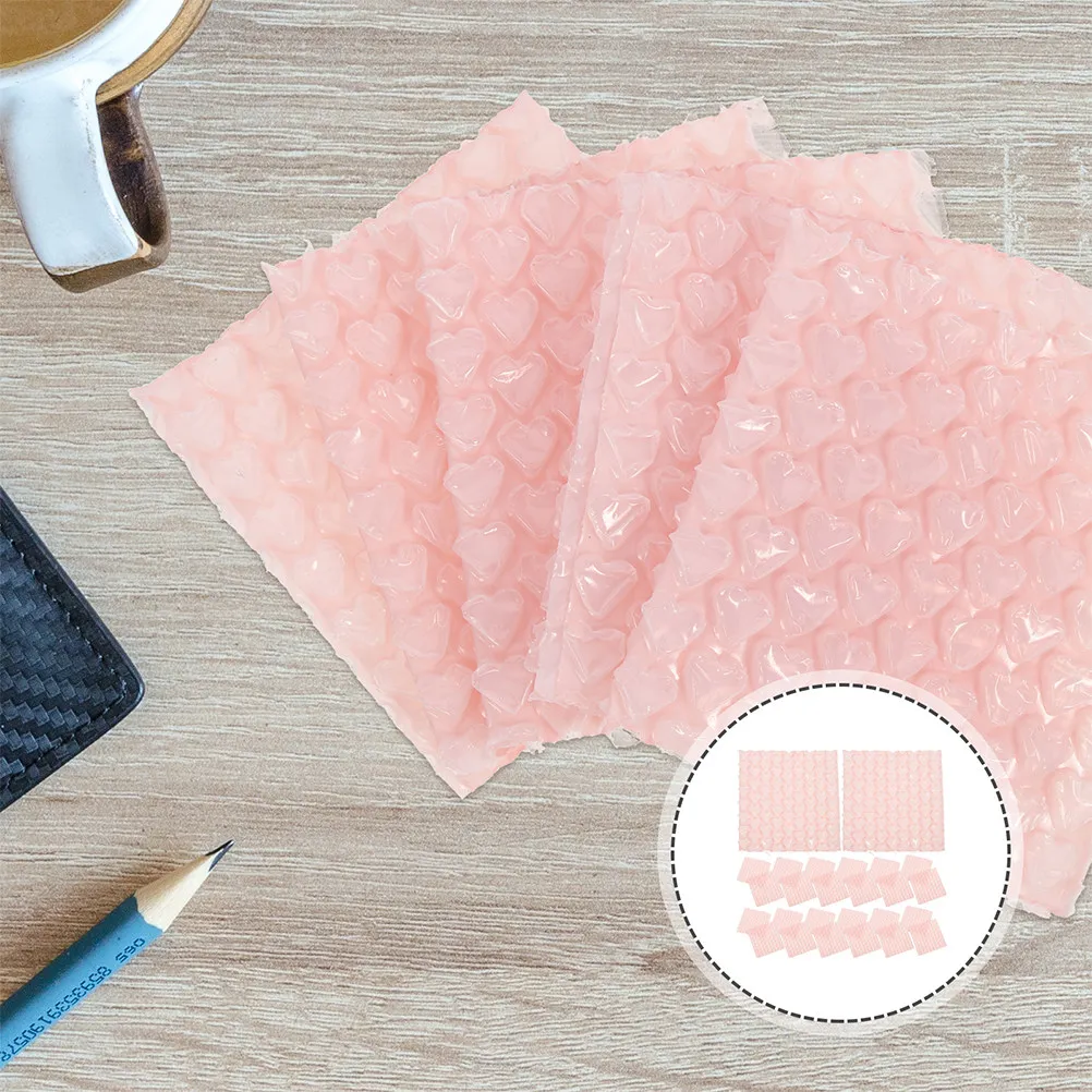 100pcs-bubble-envelope-bags-heart-design-shockproof-cushioning-packaging-pouches-for-mailing-glassware-electronics-moving