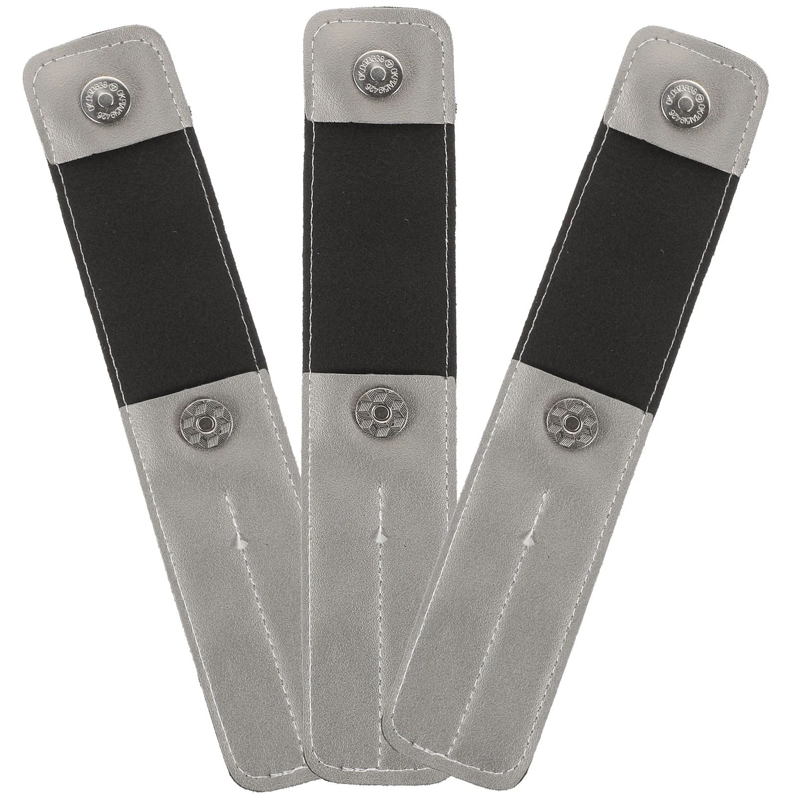 

3Pcs Eyelash Tweezers Storage Pouch Magnetic Closure Waterproof Material Compact Design for Professional and Home Use Convenient