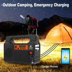 Portable Solar Energy System with 3 Bulbs Lighting Kit Mini 6W Solar Panel Outdoor Emergency Power Supply for Camping Hiking