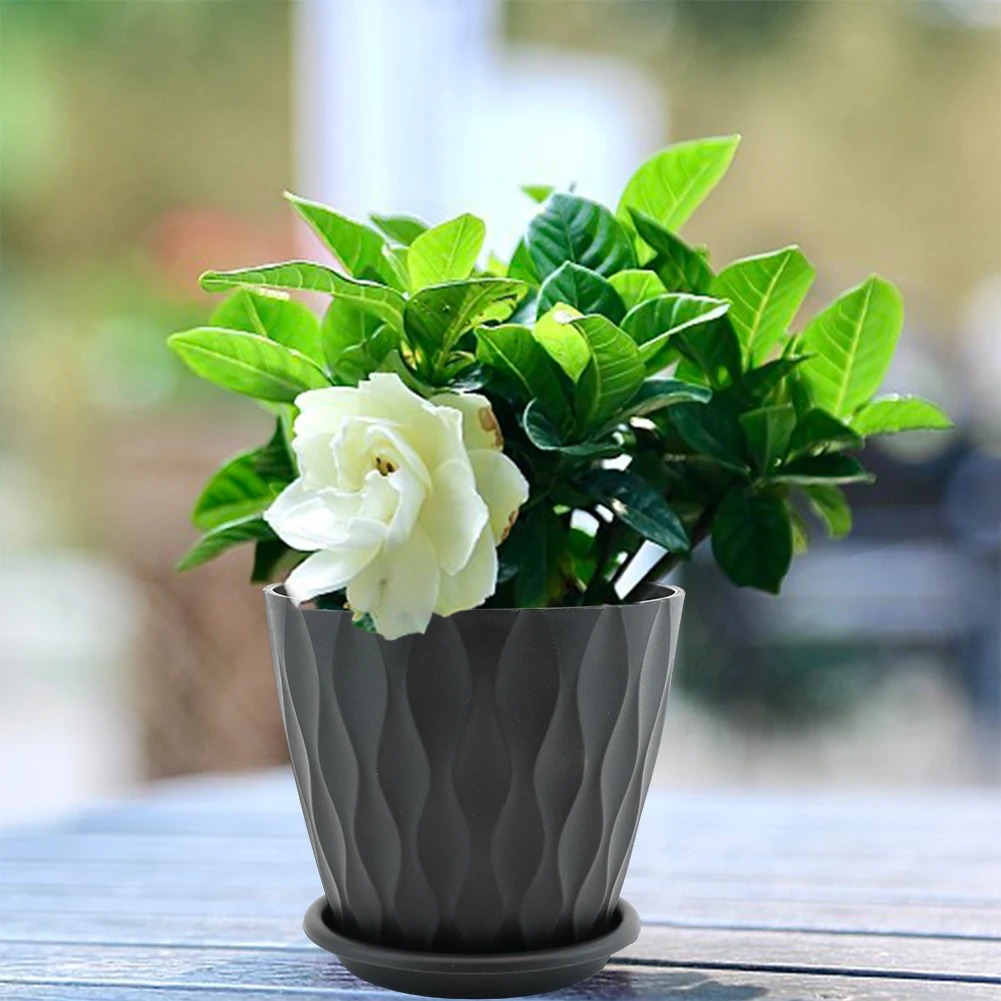 

Garden Decor 6-Inch Planters Effective Drainage Planters Indoor Plants Watering System Planters Effective Drainage System