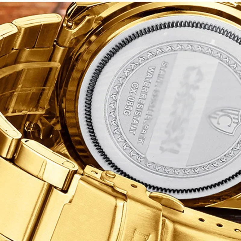 นาฬิกาข้อมือผู้ชายสแตนเลสสตีล ลายภาพสั่งทำพิเศษ พร้อมพิมพ์โลโก้หรือรูปภาพส่วนตัว ดีไซน์สร้างสรรค์