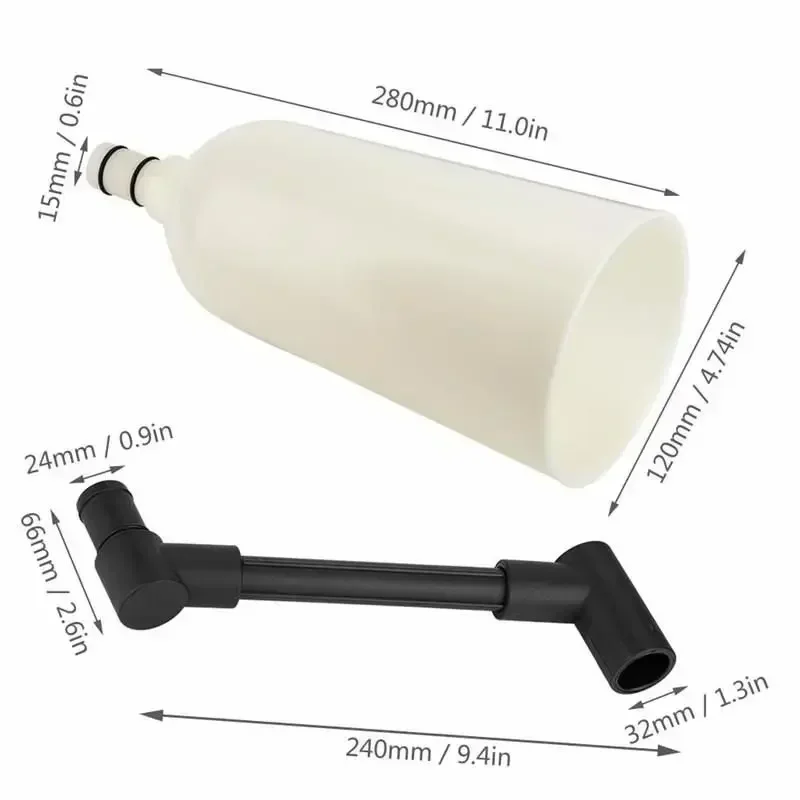 

Durable Funnel Oil Filling and Oil Injector Multifunctional Oil Filling Tool Set Auto Engine Auto Maintenance Refueling