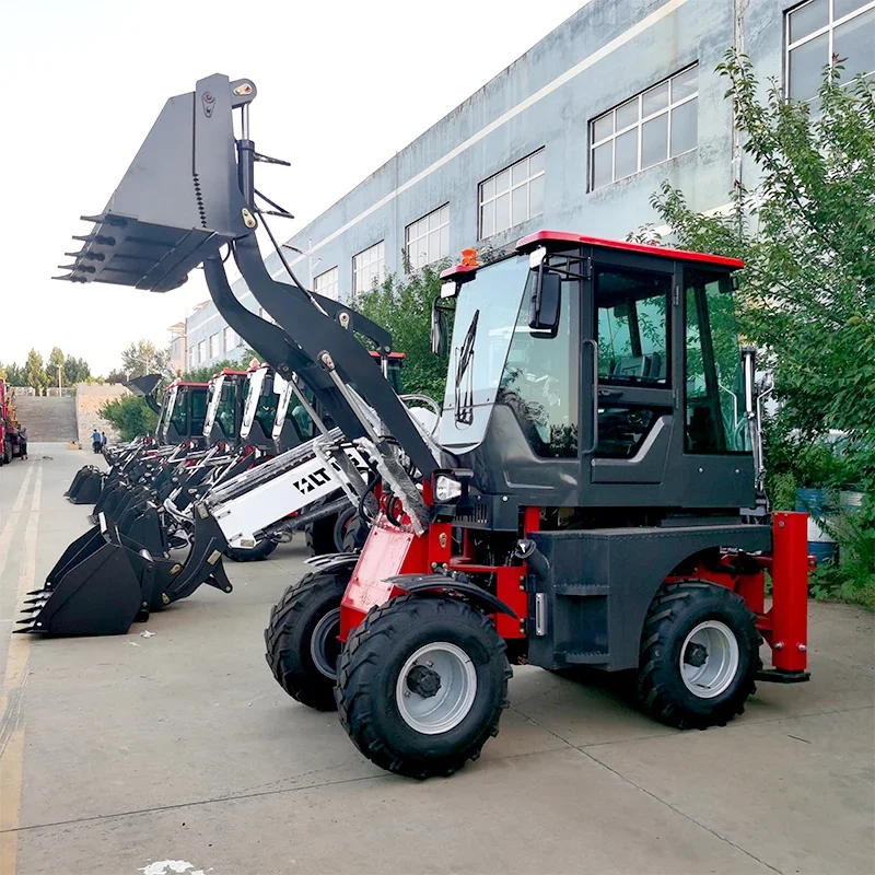 3ton 5ton 6ton Mini Tractor Backhoe Loader small backhoe 4x4 with attachment back hoe for Sale