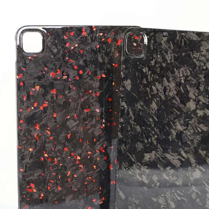 Ytf-carbono aramida capa protetora para apple ipad pro capa protetora 11 Polegada fibra de carbono fina capa traseira 2024 novo 13 Polegada ipad
