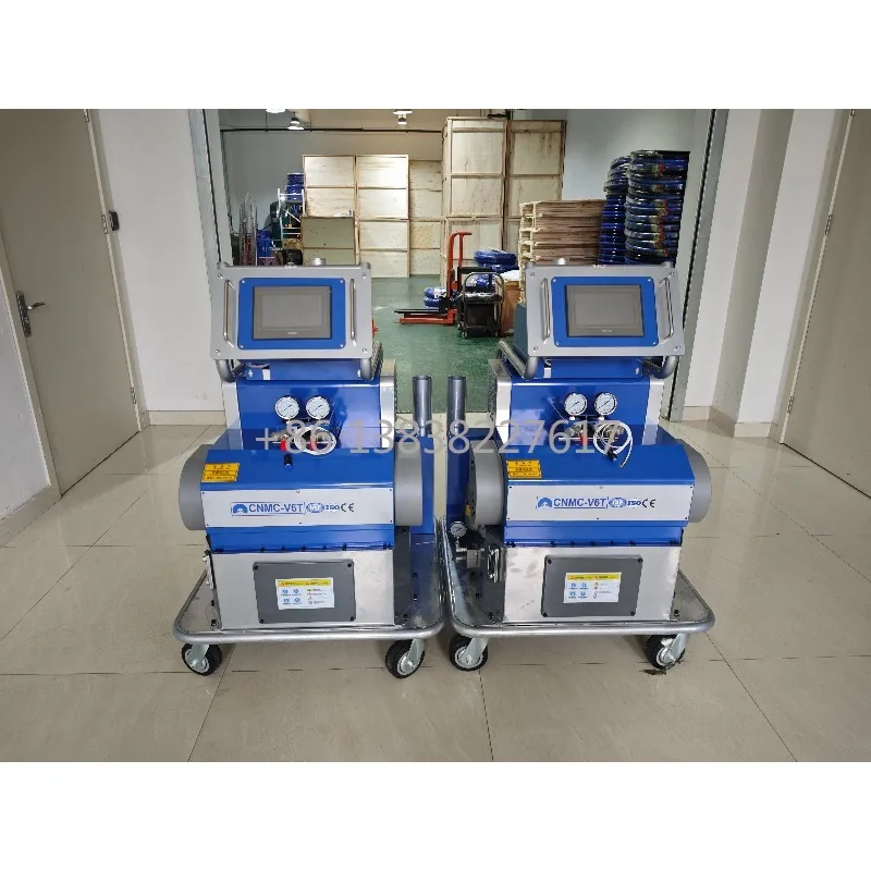 Hydraulic Electric Polyurethane Spray Machine with Quadruple Material Filtration Device to Minimize Spray Clogging Problems