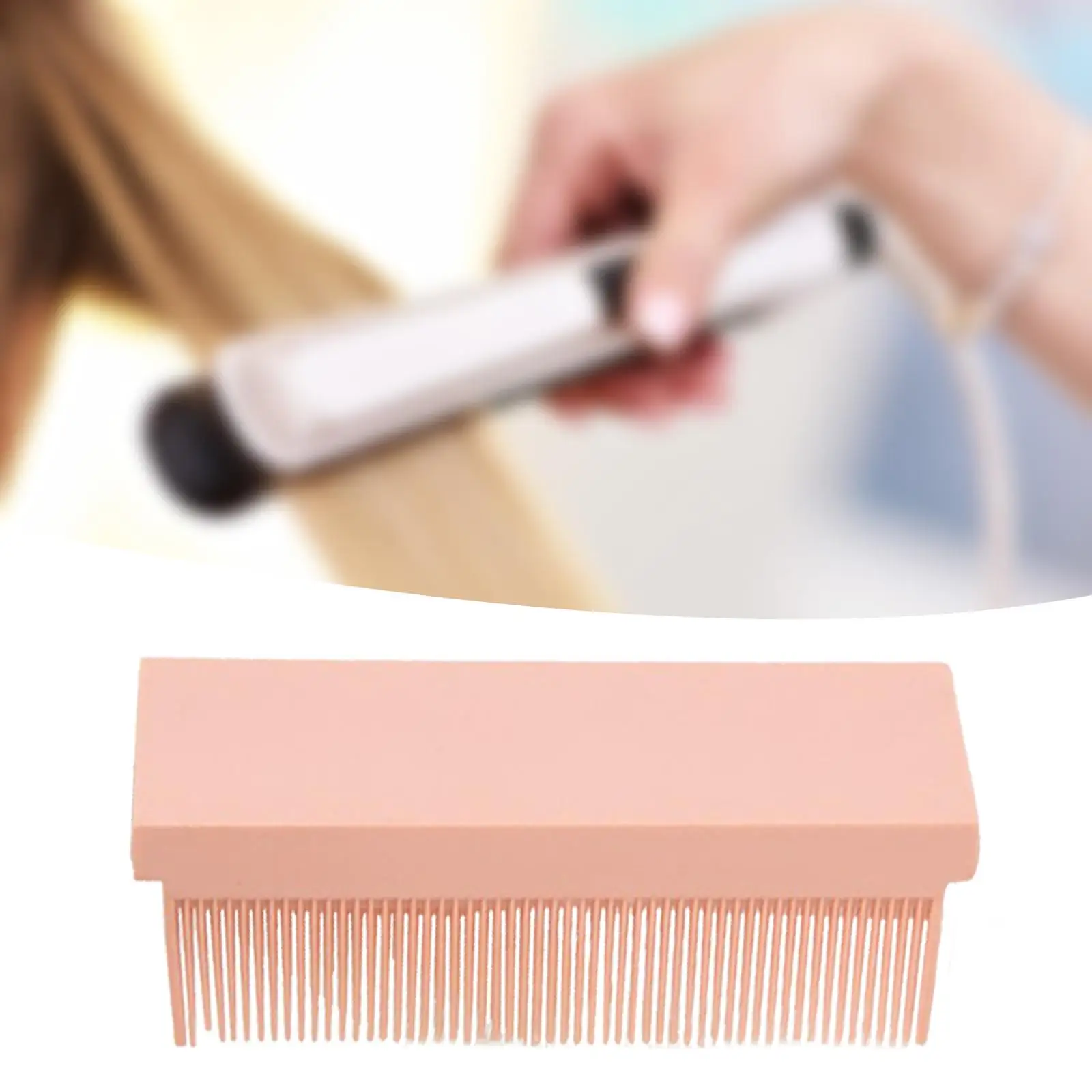 

Расческа для выпрямления волос, нейлон, углеродное волокно, розовая, парикмахерская, прямая расческа