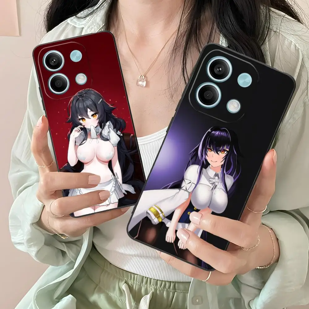 

Чехол для мобильного телефона Azur Lane Azuma для Xiaomi Redmi Note 14 13 12 11 S Pro Plus 4G 5G Цветной защитный роскошный чехол для мобильных телефонов