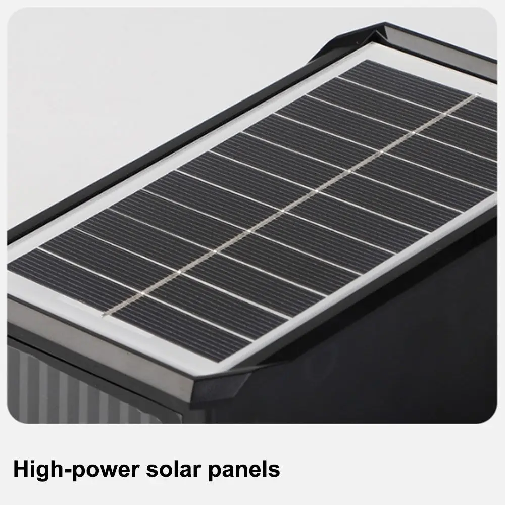 自動点灯ソーラーウォールランプip65防水上下雰囲気装飾スポットライト壁掛け式簡単設置