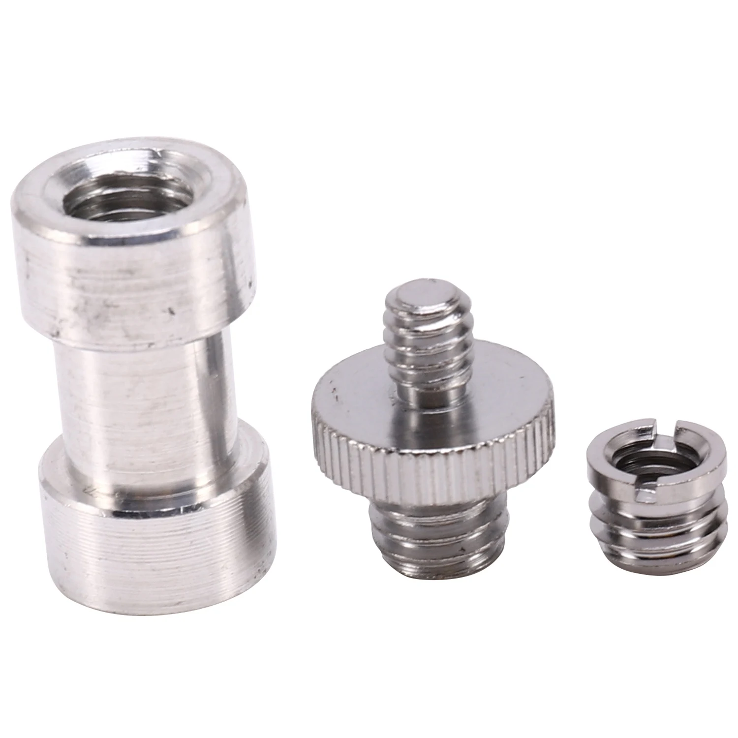 ●1/4 Inch 3/8 Inch Tripod Screws To Light Stand Umbrella Camera Holder Adapter-A57M
