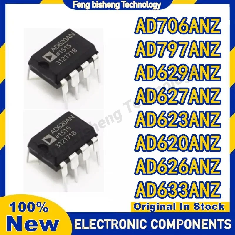 AD706ANZ AD797ANZ AD629ANZ AD627ANZ AD623ANZ AD620ANZ AD626ANZ AD633ANZ IC Chip 100% New Original in stock