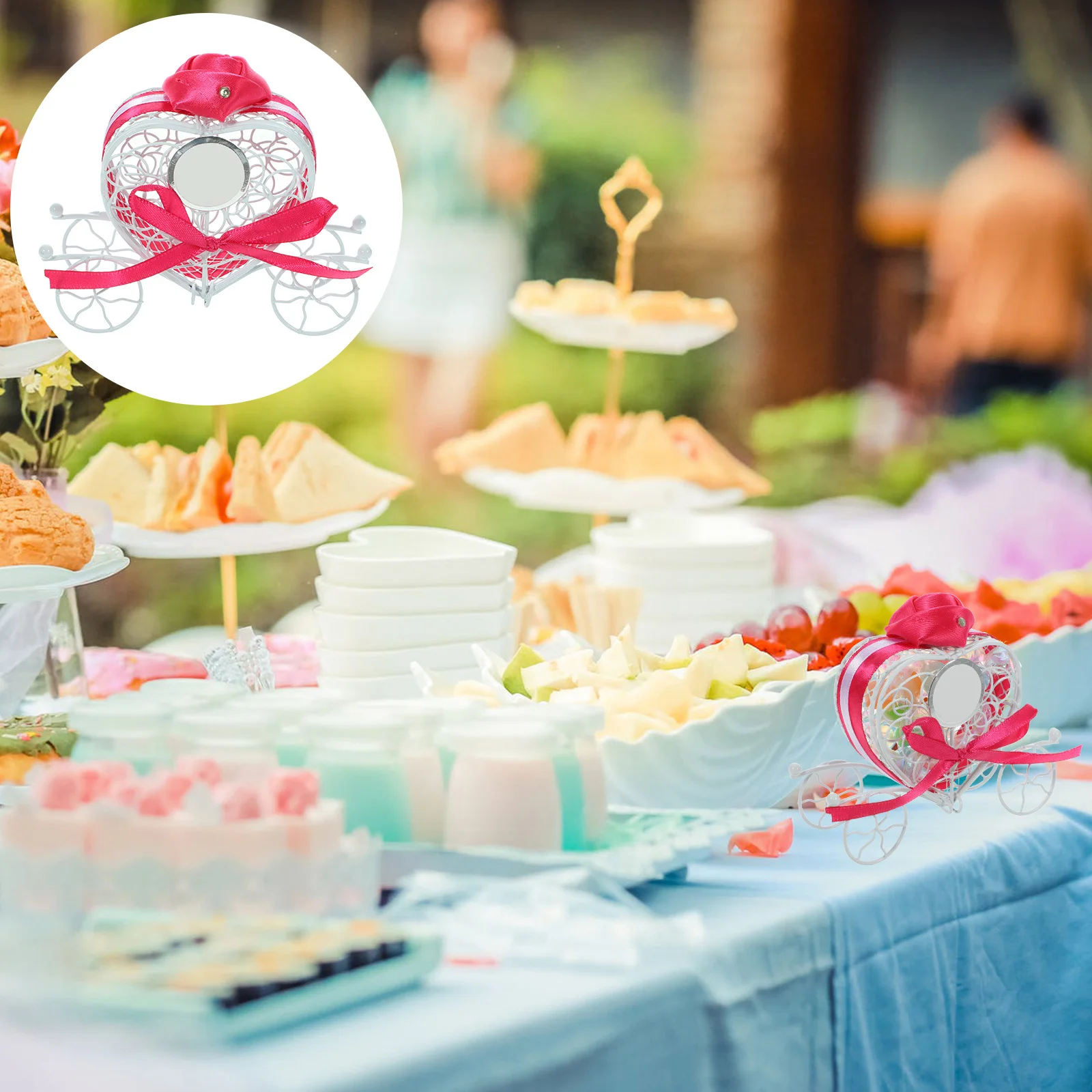 

Heart Shaped Candy Box Boxes Wedding Favor Container for Sweets Dish Treat Party Favors Decor