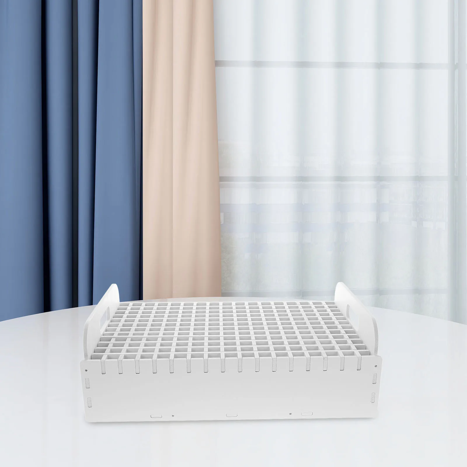 Tempat Pena Organizer Spidol 204 Lubang Penyimpanan Meja Multifungsi untuk Perlengkapan Seni Kelas Anak-anak Organizer Alat Tulis