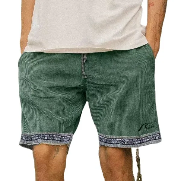 2023 New Young Men's Summer Cotton Shorts Oversized Cargo Pants Sports Loose Wear-Resistant Cropped Casual Pants