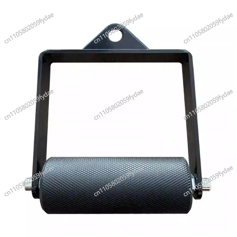 Fitness equipment accessories U-shaped bold rotating handle, wrist training, pull-down ring handle
