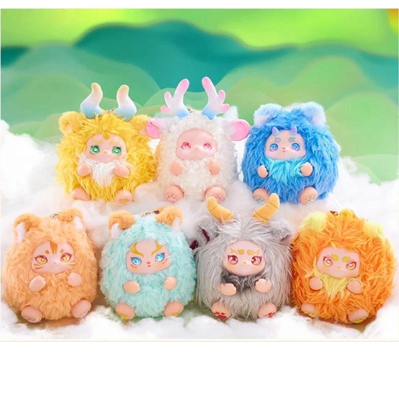 

Mountain Sea Strange Series Blind Box Backpack Pendant Collection Model Desktop Ornament Mysterious Box Cute Cartoon Girl Gifts