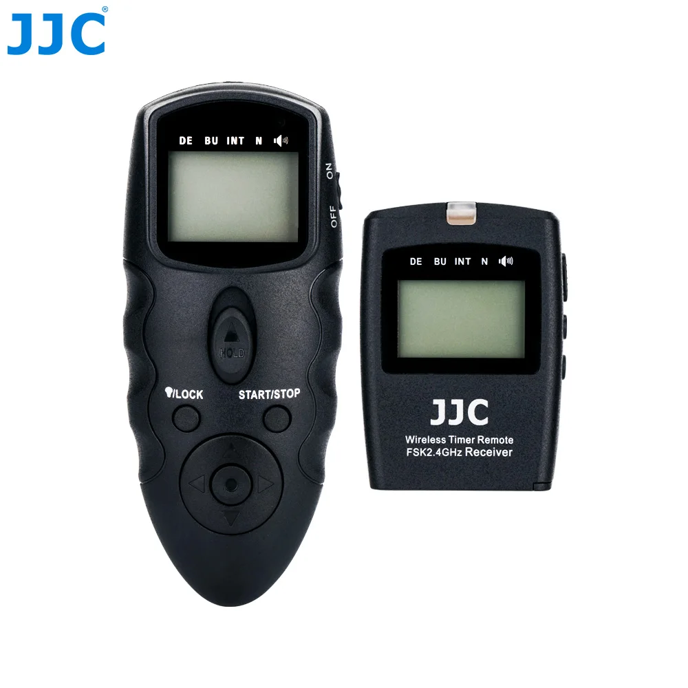 JJC DSLR Camera 100M Transmitter 2.4GHz 56 Channels RF Wireless Timer Remote Control for Panasonic LUMIX S9/G100D