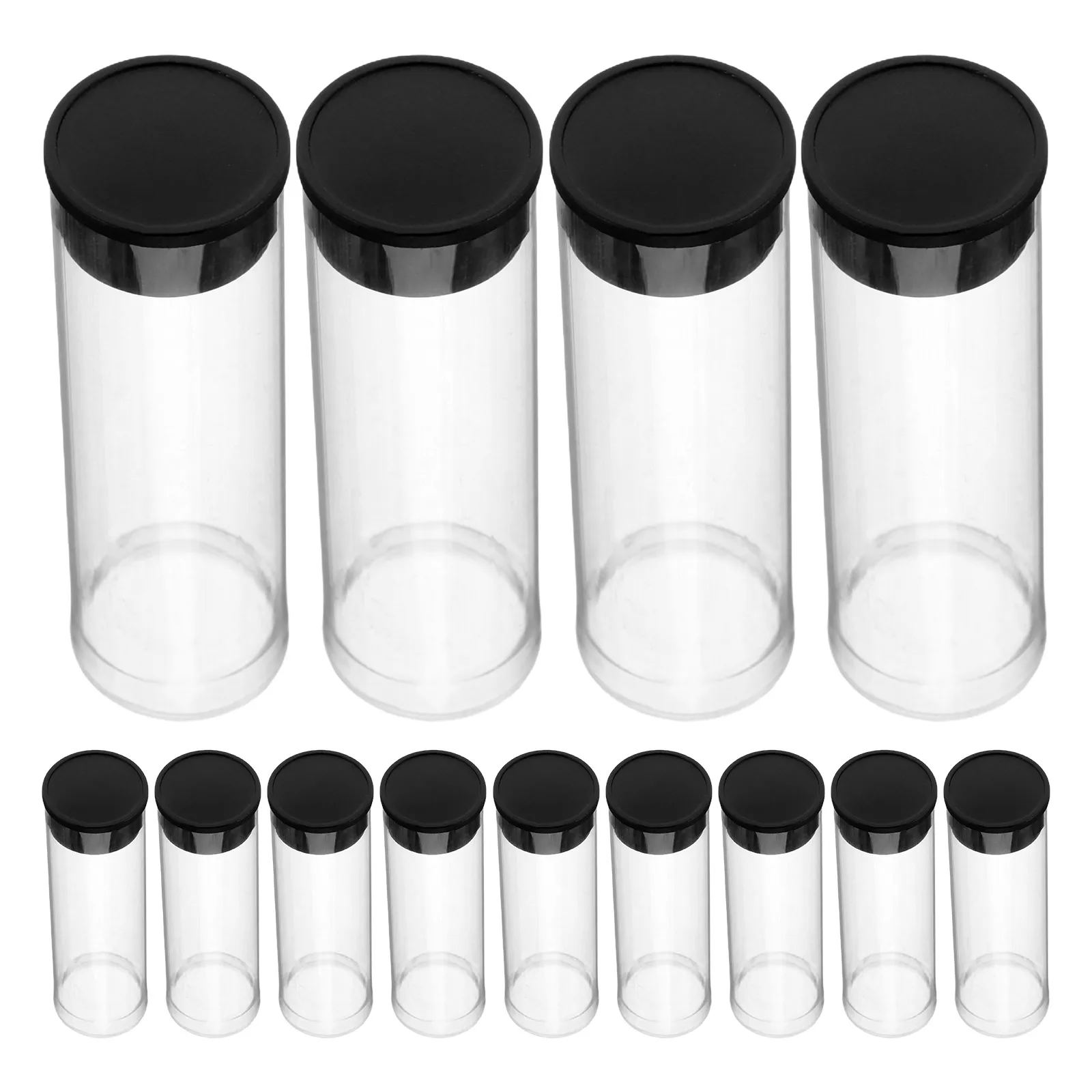 

100pcs Toothbrush Head Storage Tube Portable Container Plastic Dental Travel Case HOLDER Packaging
