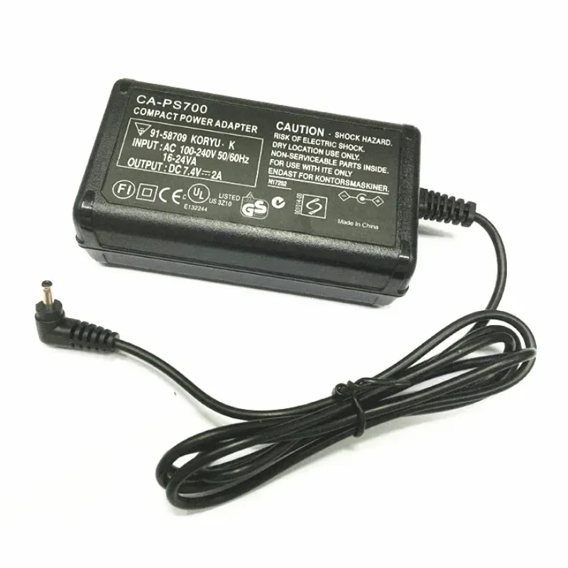 محول تيار متردد لـ Canon Power PSU ، powersshot ، SX20 هو ، S2 ، S30 ، S80 ، S60 ، V ، 2A