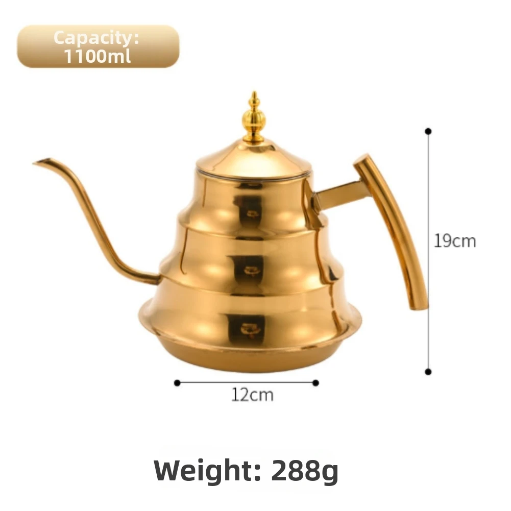 Stainless Steel With Beak Spout For Home And Commercial Use Mirror Polished Rust Resistant Silver Or Golden