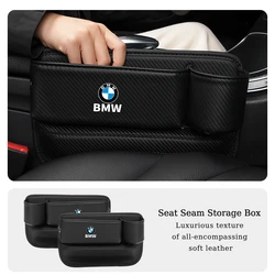 Car Seat Gap Storage Box Cup Holder Seat Crevice Side Organizer For BMW E90 E60 E46 E39 F30 F10 E87 X3 X4 X5 X1 G30 G20