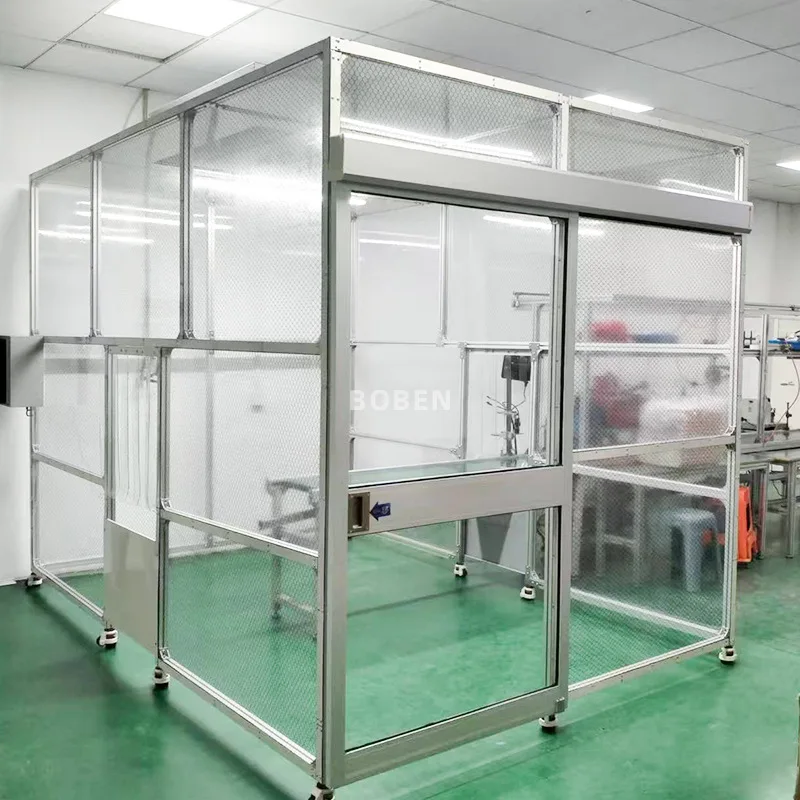 COOFULL Export-grade Aluminum Clean Booths Class  Modular Cleanrooms for Electronics & Biopharmaceuticals Custom-Made in China