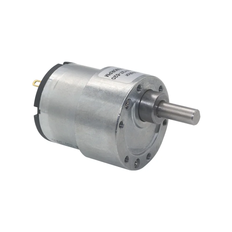 JGB37-520 Gear Motor 37mm 12V DC 7RPM To 960RPM High Torque Gear Box 24V Electric Motor New Gearmotor for Smart Toilets Hoods