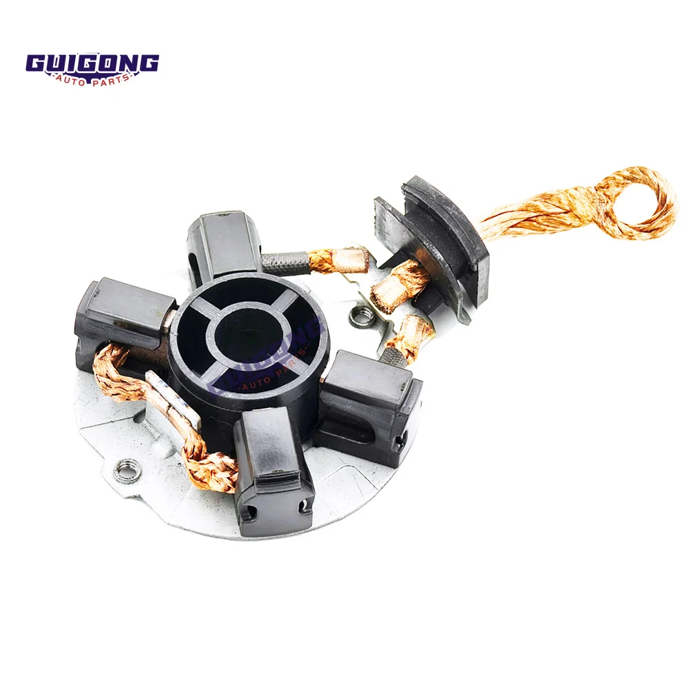 GUIGONG Car Starter Motor Carbon Brush Holder Assembly For BMW X1 Toyota Corolla