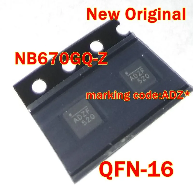 

1Pcs to 100Pcs Nb670Gq-Z Nb670Gq Qfn-16 New Original Marking Code:Adz* 24V, High Current Synchronous Buck Converter with Ldo