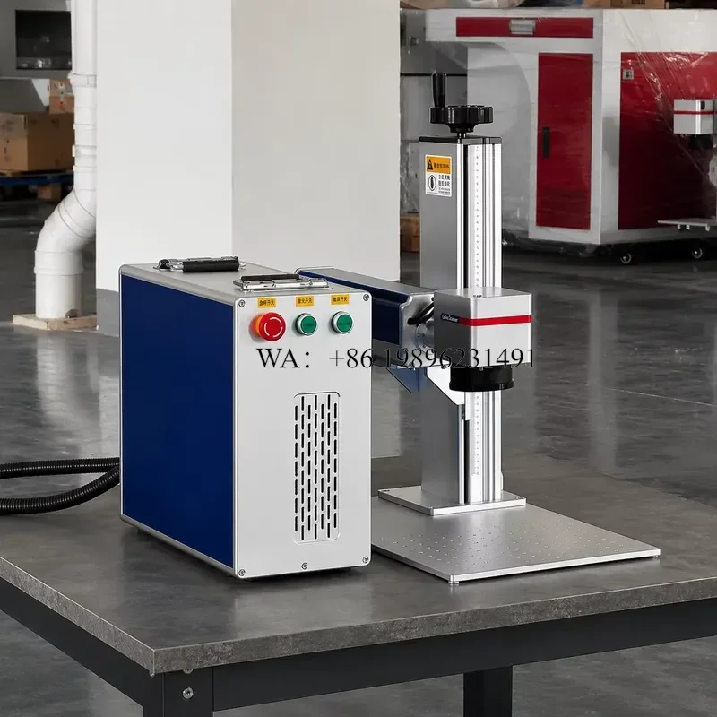 Wmwmnu 30W Fiber Marking Engraving for Metal Stainless Steel Aluminum Jewelry