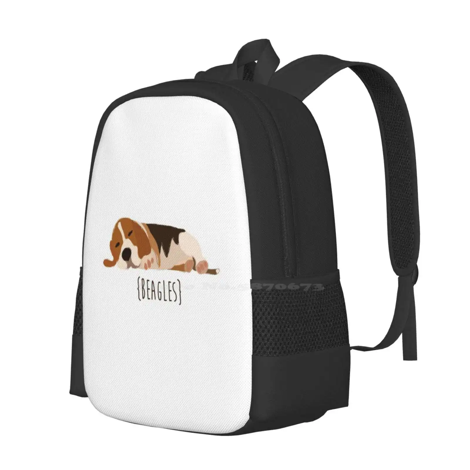 Neuankömmlinge Unisex Taschen Studenten tasche Rucksack Hunde Tiere Haustier adrette Spaß Liebe Rasse verspielte mans bester Freund girly liebenswert