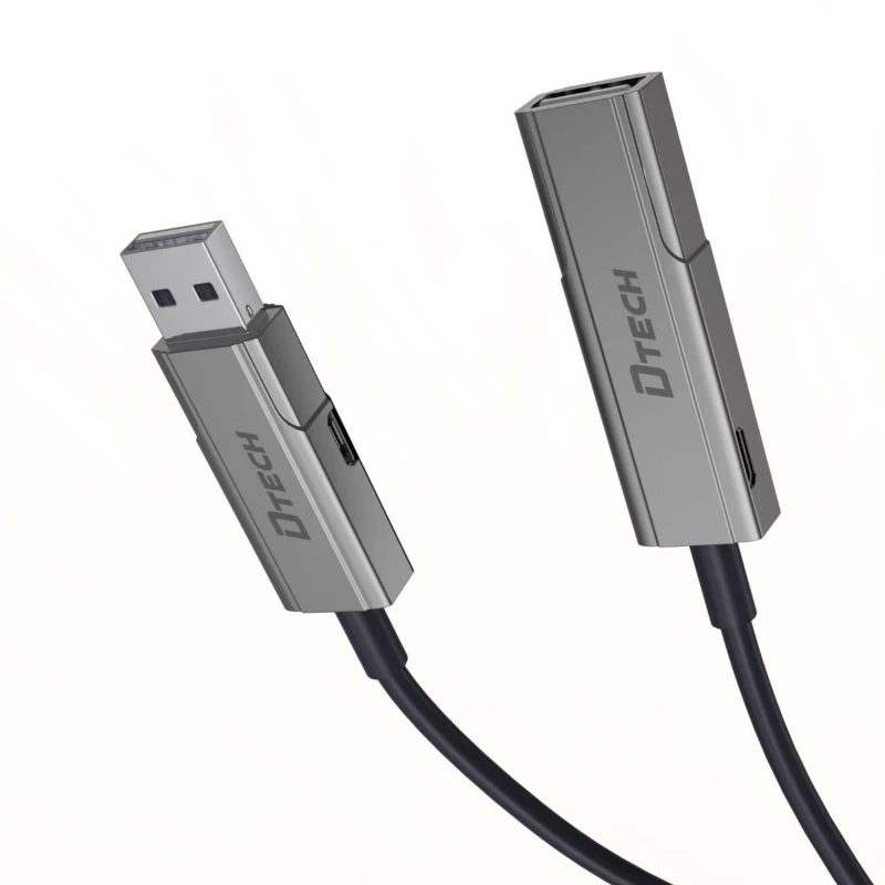 DTECH 5Gbps USB 2.0/3.0 M/F تمديد نقل البيانات موسع الحبل كابل DT-2316-5M