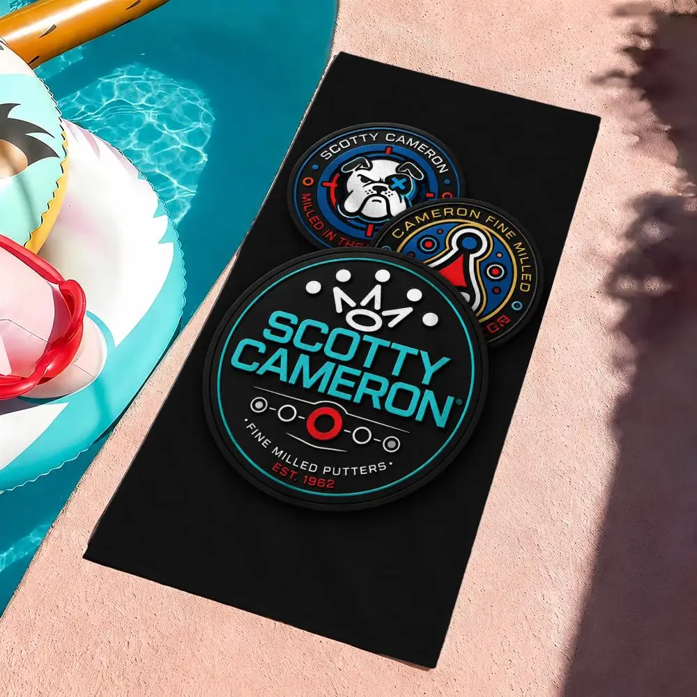 Marke Scotty Cameron Towel Mikrofaser-Strandtuch, schnell trocknend, sandfrei, ultrafeine Fasern, superweich. – Detail 12