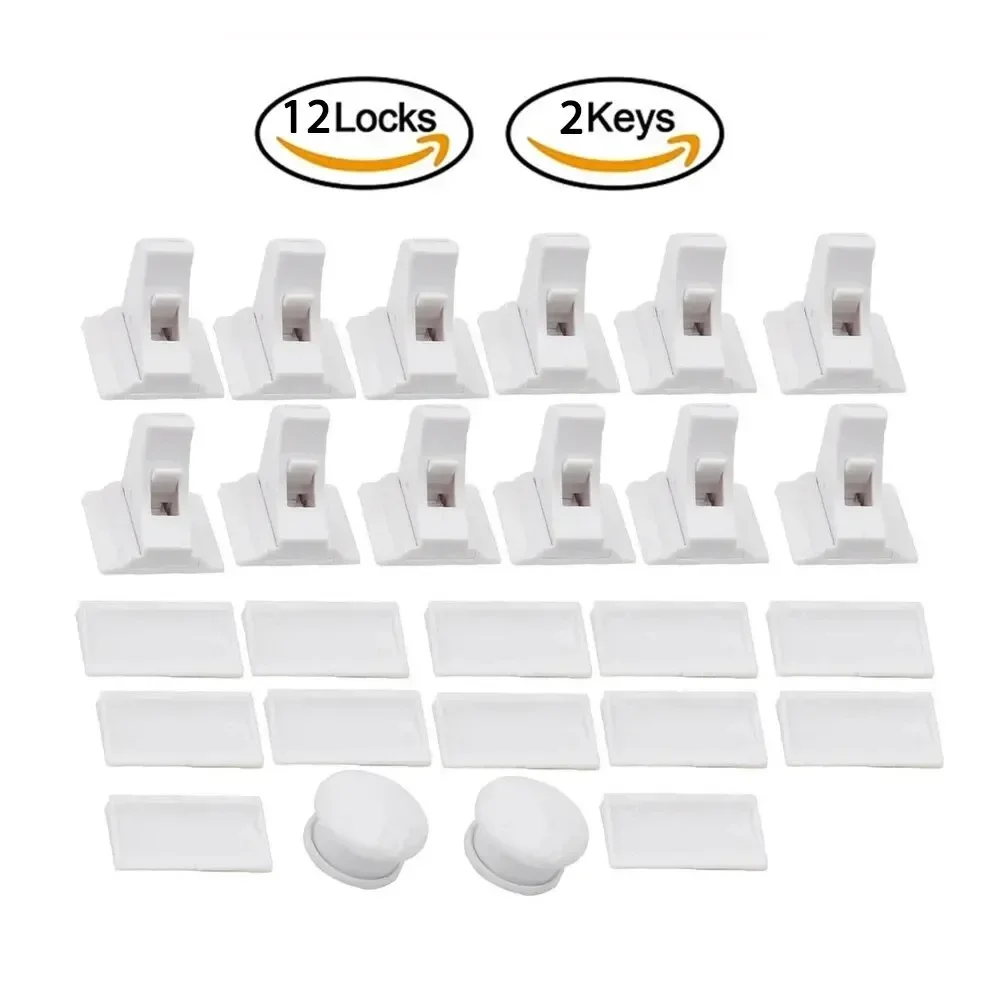 Magnetic Children\'s Lock for Extra Cabinet Door Safety: A Must-Have for Parents  Drawer Lock  Baby Protection  Baby Safety Lock