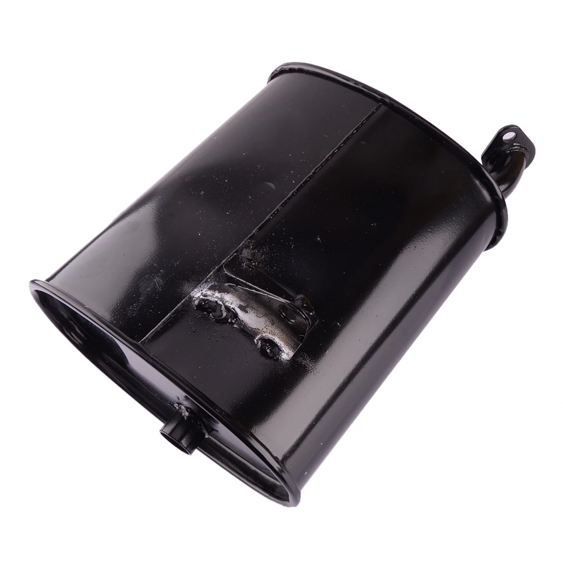 Imagem -03 - Escape Silenciador Ferro Preto Apto para 5.5hp 6.5hp 3500w 4000w Gerador a Gasolina 23kw