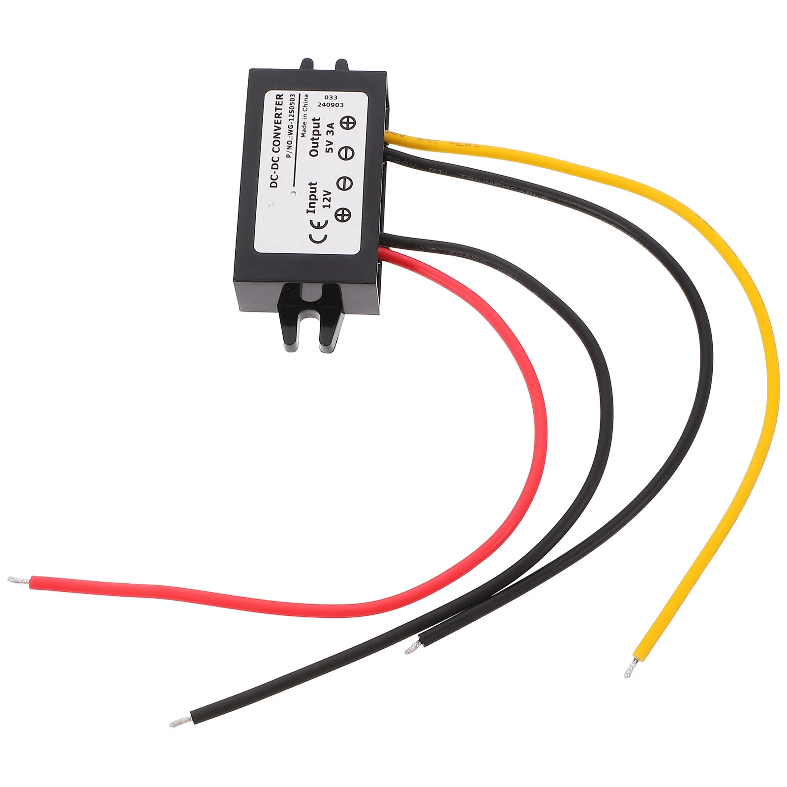 

Dc-Dc Car Power Converter 12V to 5V 3a Voltage Regulator Step Down Automotive LED Display Power Supply Travel Converter