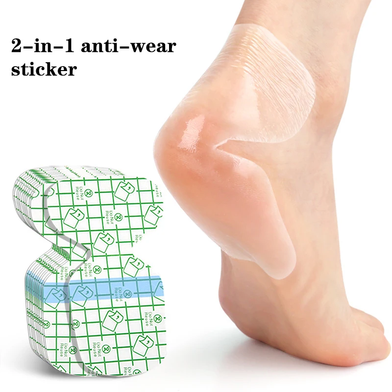 Multifunctional Heel Anti Wear Patch Sweat Proof Invisible Anti Wear Foot Patch Toe Ankle Slow Pressure Stop Grinding