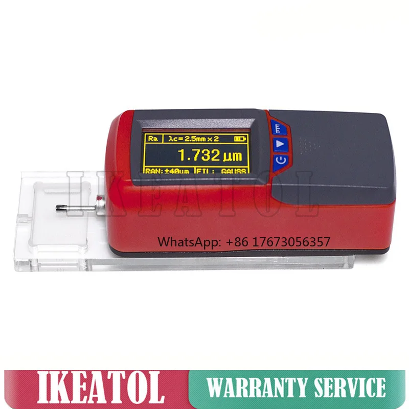 

Surface Roughness Tester Leeb432 Digital Portable Surface Profile Gauge Precision Roughness Meter with RA RZ range 13 parameter