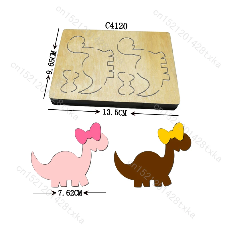 

Новый бант, деревянные штампы, штамп для резки динозавра, скрапбукинг, C4120, несколько стилей