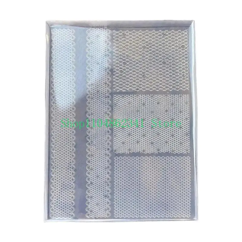 652F Flexible Reusable Silicone Mold Lace Pattern Crafting Tool For DIY Jewelry And Decors