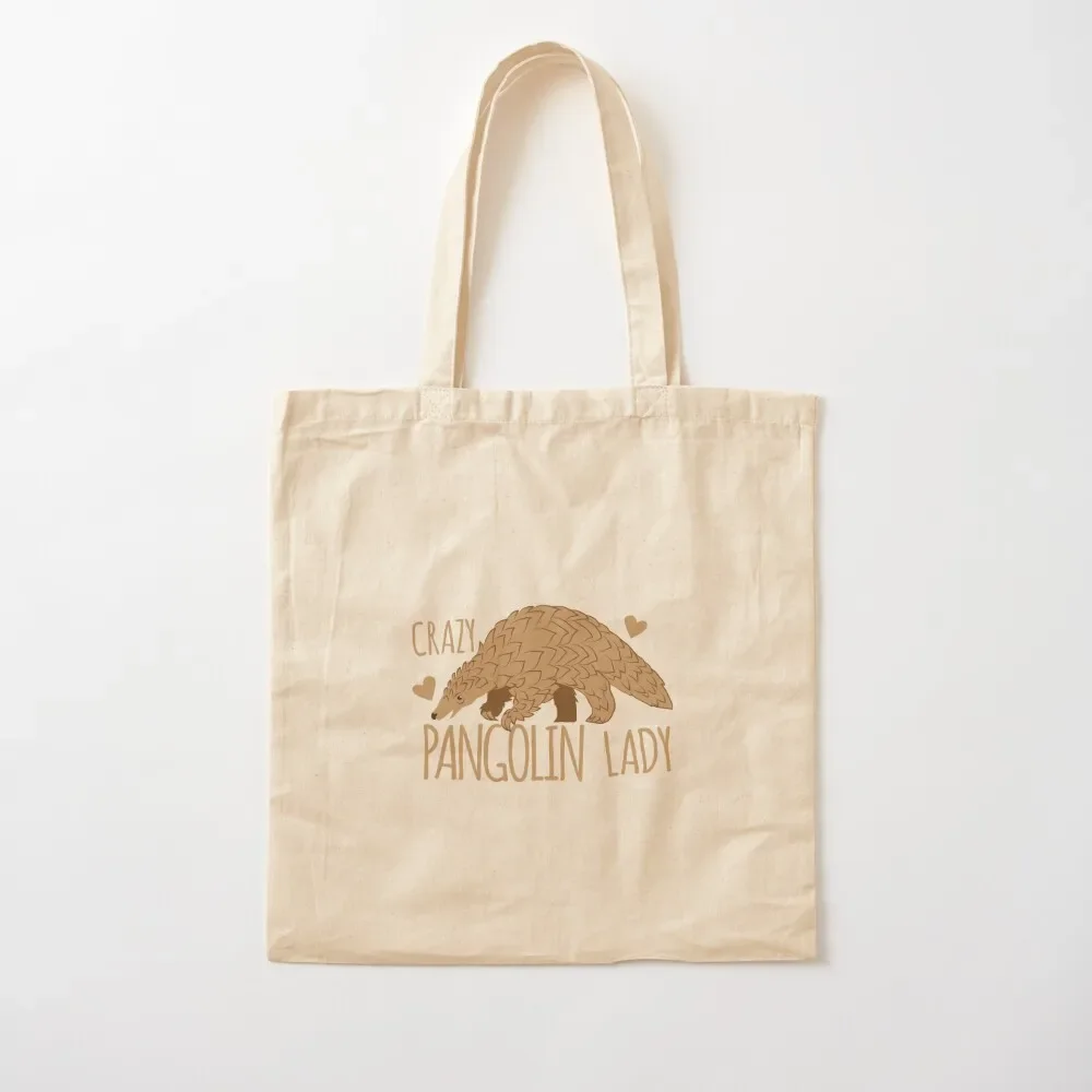 

Crazy Pangolin Lady Tote Bag Eco bag cloth bag woman Big women