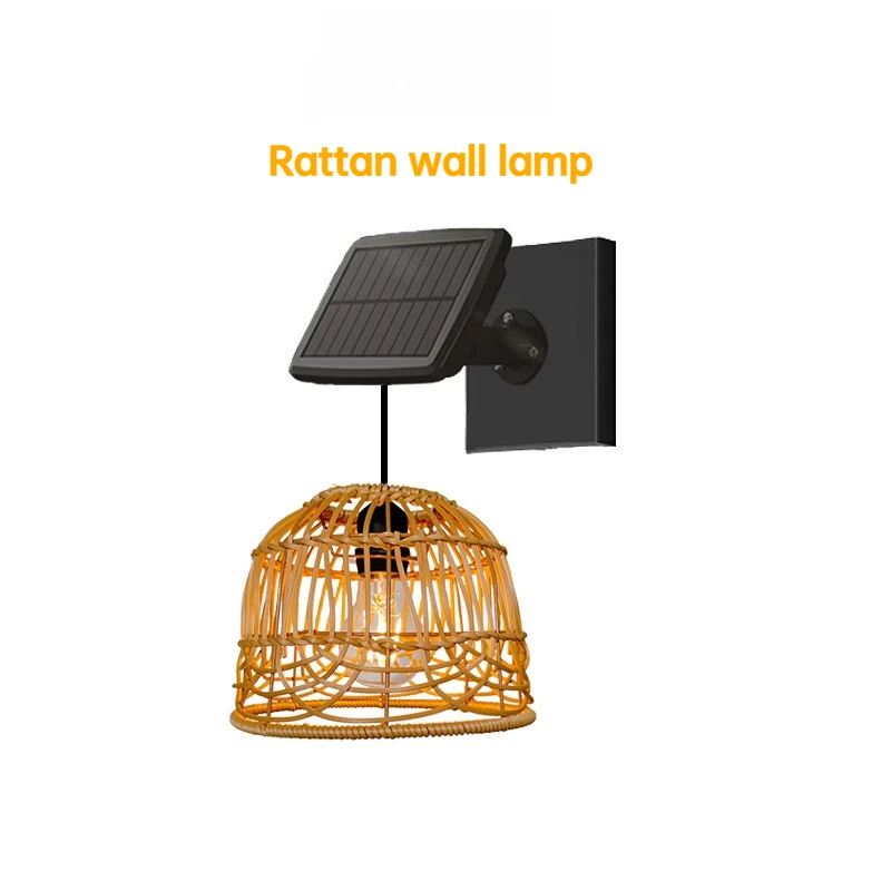 

Солнечная подвесная лампа ручной работы из бамбука. Светильник для столовой из бамбукового плетения. Подвесной светильник для помещений.