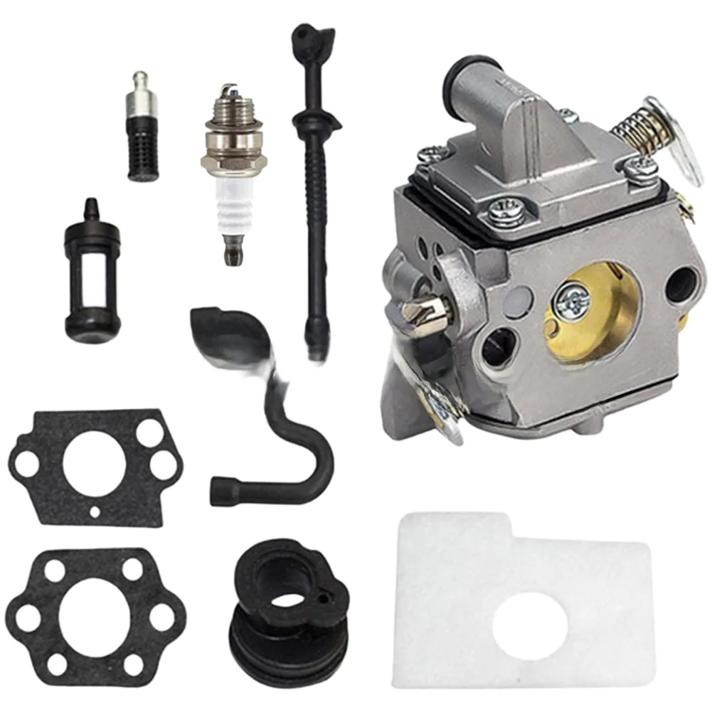 Carburetor Coil Gasket Oil Line Fuel Filter For MS170 MS180 017 018 Chain Saw Carburetor Filter Line HoseTrimmer