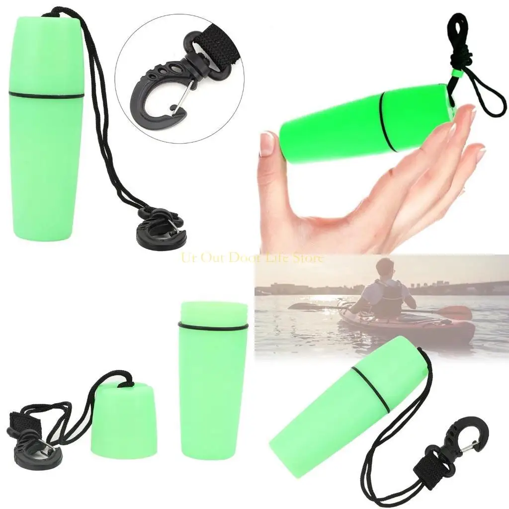 

Ящик для сухого хранения 77 мкФ с крючком для ремешка, герметичная бутылка для каяка, водостойкий уплотнительный ящик для для