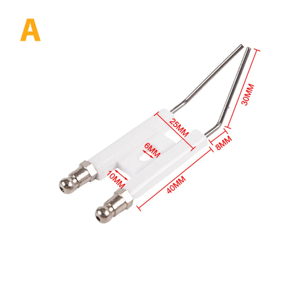 H Type Ignition Needle for waste oil burner accessories with double pin electrode for consistent spark delivery
