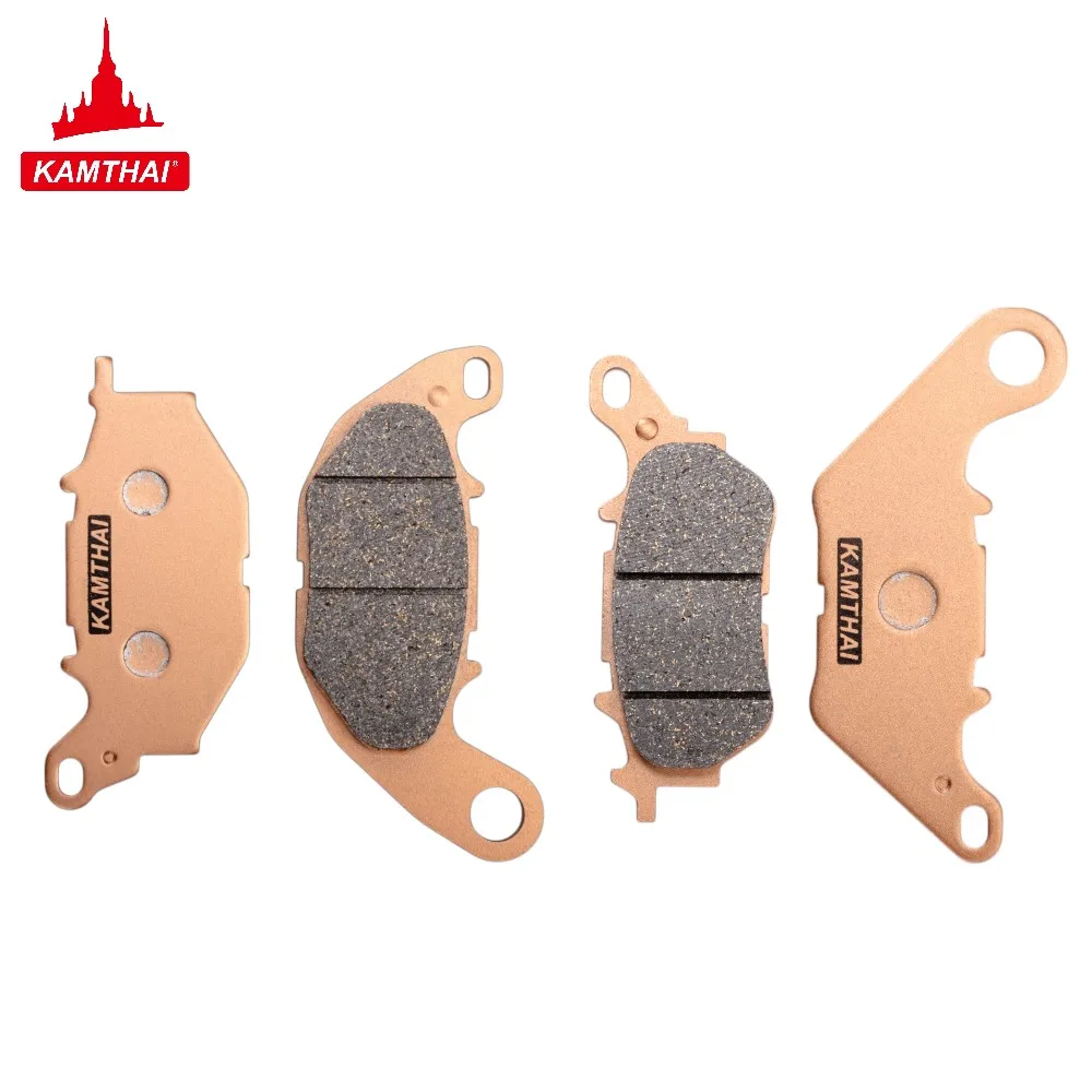 KAMTHAI Motorcycle Brake Pads Front Rear Set For YAMAHA Scooter Xmax 125 XMAX 250 X-max 300 Brake Pads B74-F5805-00 B74-F5806-00