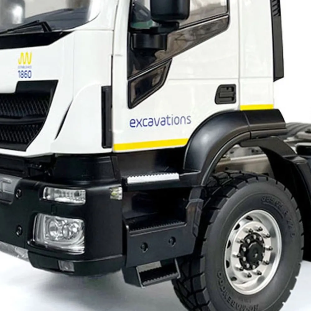 1/14 4x2 RC Trattore Camion Telecomando Auto Suoni Luci Trasmissione a 2 velocità