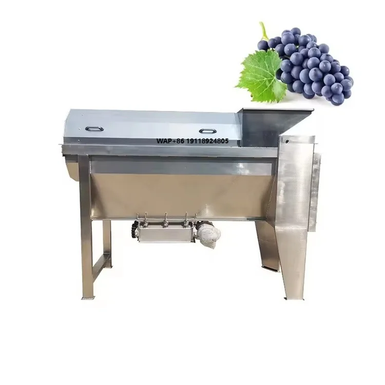 Grape Machine Crush Vineyard Stemming Machine Grape Stemmer Crusher Stem Remove Machine Grape Crusher Destemmer