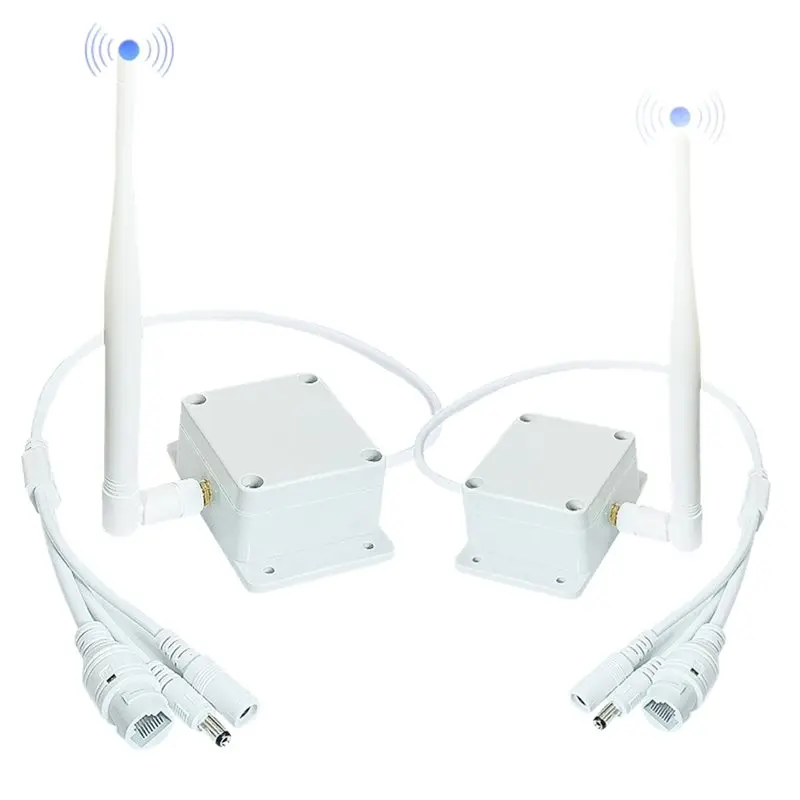 

Изысканный усилитель беспроводной передачи данных Exquisite-Transmission Sender 1:1 для больших расстояний (1.2 км), Wi-Fi мост